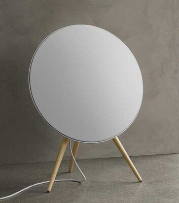 Loa BO Beoplay A9 MK4 4TH Gen 08 e1784975288743 353x400 - B&O BeoPlay A9 MK4 (4th Gen) - Wireless Multiroom Speaker, White with Oak Legs