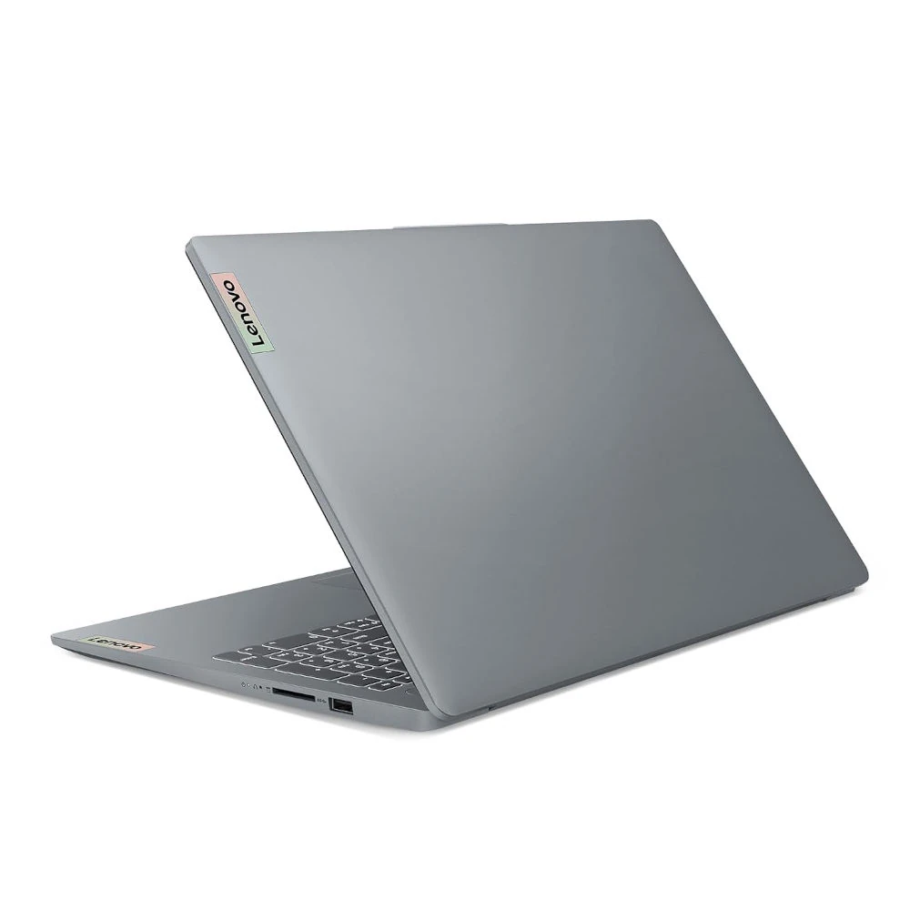 lenovo-ideapad-slim-3-15IAH8-05 Mặt lưng nhựa ABS màu xám Arctic Grey chuẩn độ bền quân đội Lenovo IdeaPad