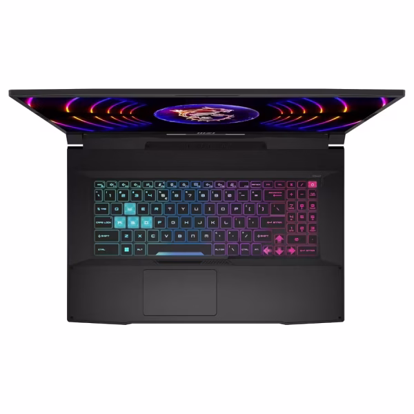 Bàn phím LED RGB 4 vùng cá tính trên laptop gaming MSI Katana 17 B13VFK