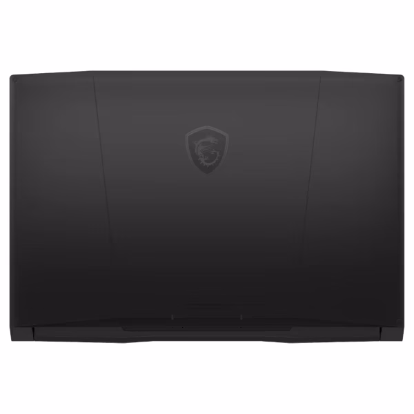 Mặt lưng logo rồng MSI in chìm của laptop gaming MSI Katana 17 B13VFK