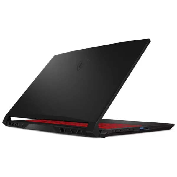 Độ mỏng và bản lề chắc chắn của laptop MSI Sword 17 A11UE GaMa Laptop