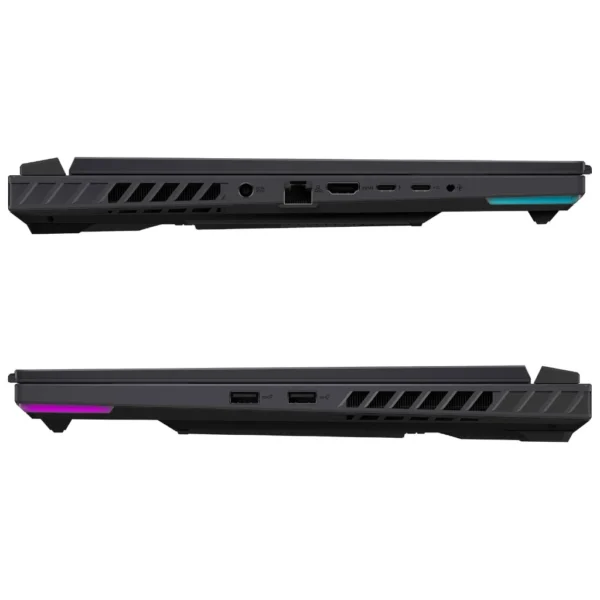 Các cổng kết nối hai bên hông laptop Asus ROG Strix G16 i7-13650HX RTX 4050