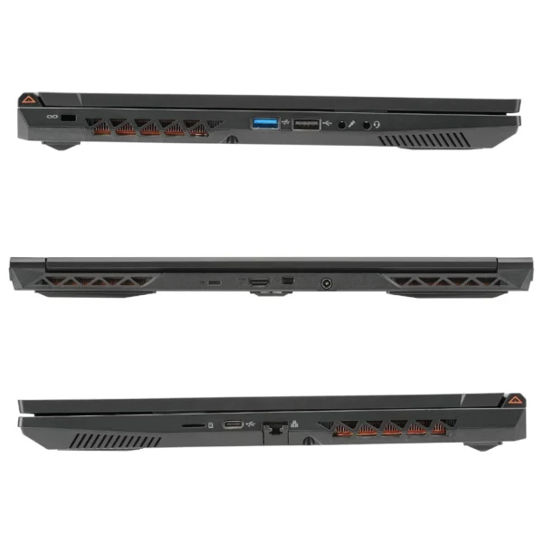 Cac cong ket noi va khe tản nhiệt laptop Gigabyte G5 MF cu 99%